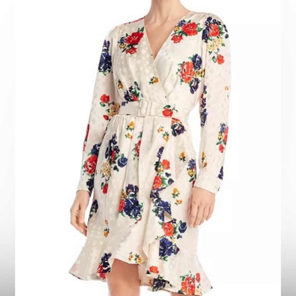 Tory Burch Silk Wrap Dress w/ Belt